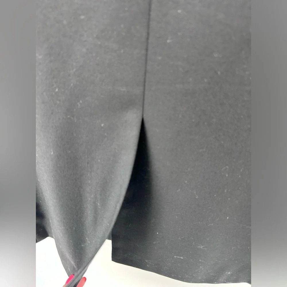 Vintage Burberry's Sport Coat Blazer Wool Black Silver Buttons 42R - Picture 6 of 13